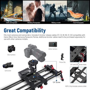 120cm Uzaktan Kumandalı & Motorlu Slider (APP) - Thumbnail