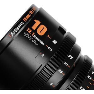 7Artisans 10mm T2.1 Hope S35 Cine Lens (Sony E) - Thumbnail