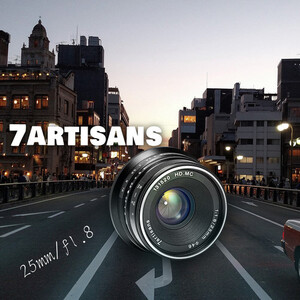 7Artisans 25mm F1.8 Lens (FujiFilm X) - Thumbnail