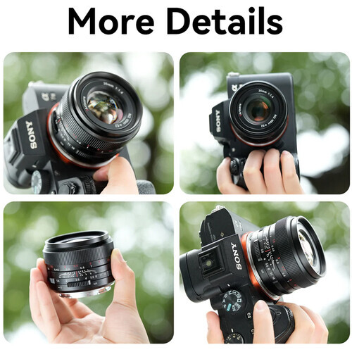 7Artisans 35mm F1.4 Mark III Lens (Sony E)