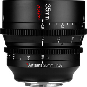 7Artisans - 7Artisans 35mm T1.05 Vision Cine Lens (MFT)
