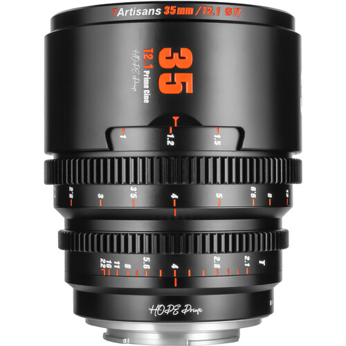 7Artisans 35mm T2.1 Hope S35 Cine Lens (Canon RF-S)