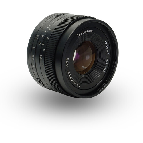 7Artisans 50mm F1.8 Lens (FujiFilm X)