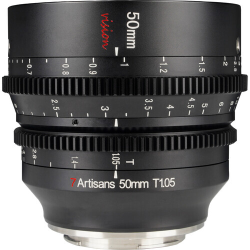 7Artisans 50mm T1.05 Vision Cine Lens (FujiFilm X)