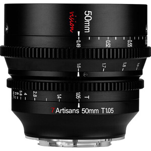 7Artisans - 7Artisans 50mm T1.05 Vision Cine Lens (Sony E)