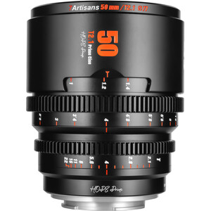 7Artisans - 7Artisans 50mm T2.1 Hope S35 Cine Lens (Canon RF-S)