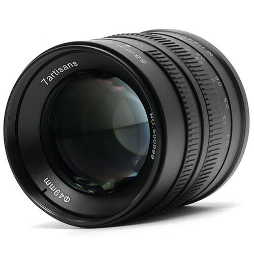 7Artisans 55mm F1.4 Lens (Sony E)