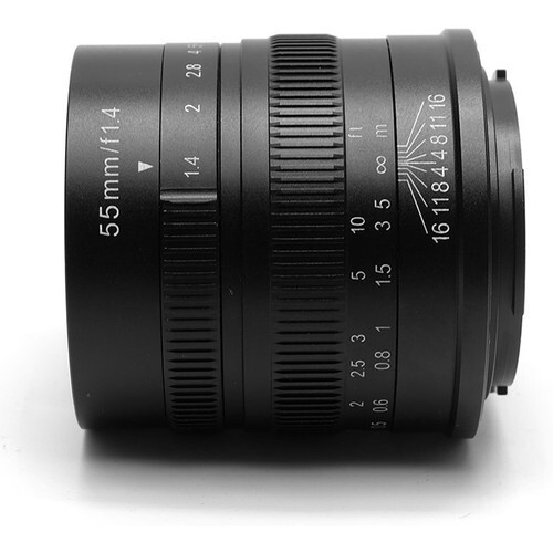 7Artisans 55mm F1.4 Lens (Sony E)