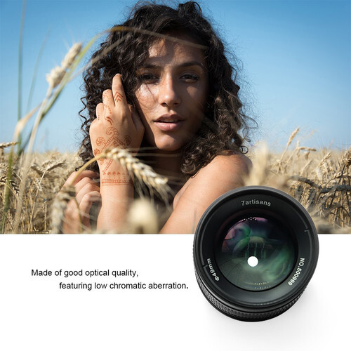 7Artisans 55mm F1.4 Lens (Sony E)