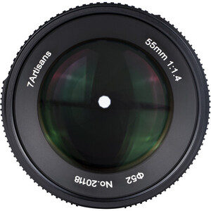 7Artisans - 7Artisans 55mm F1.4 Mark II Lens (Sony E) (1)