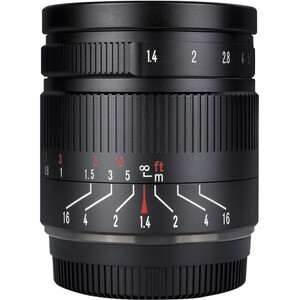 7Artisans 55mm F1.4 Mark II Lens (Sony E) - Thumbnail