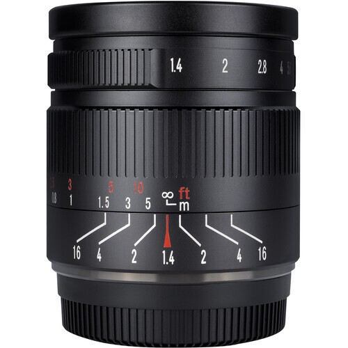 7Artisans 55mm F1.4 Mark II Lens (Sony E)