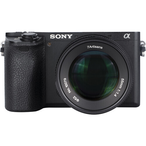 7Artisans 55mm F1.4 Mark II Lens (Sony E)