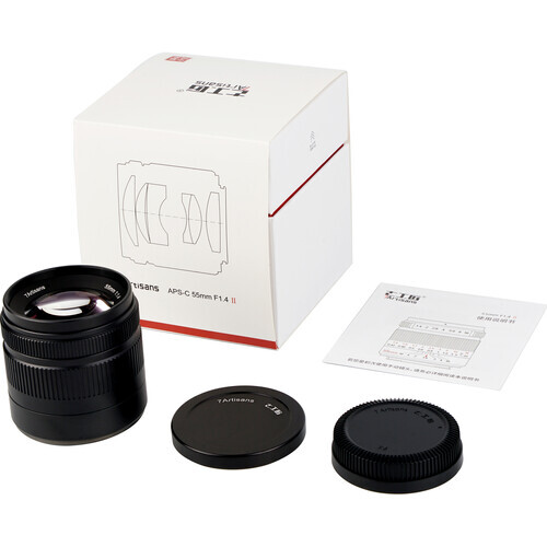 7Artisans 55mm F1.4 Mark II Lens (Sony E)
