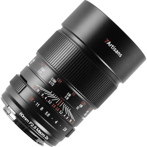 7Artisans 60mm F2.8 Macro 2x Lens (Canon RF)