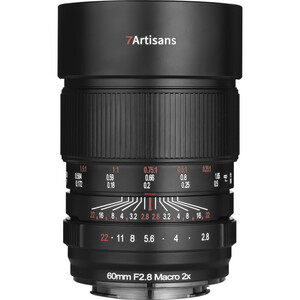 7Artisans - 7Artisans 60mm F2.8 Macro 2x Lens (Sony E)