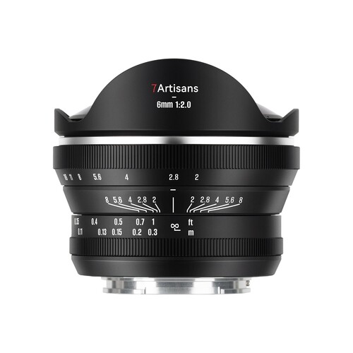 7Artisans 6mm F2.0 APS-C Lens (M43 Panasonic/Olympus)