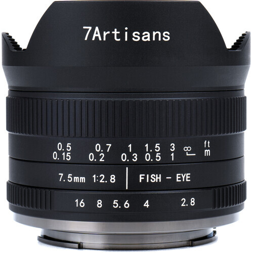 7Artisans 7.5mm F2.8 Mark II Lens (Canon RF)