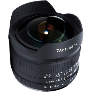 7Artisans - 7Artisans 7.5mm F2.8 Mark II Lens (Sony E)