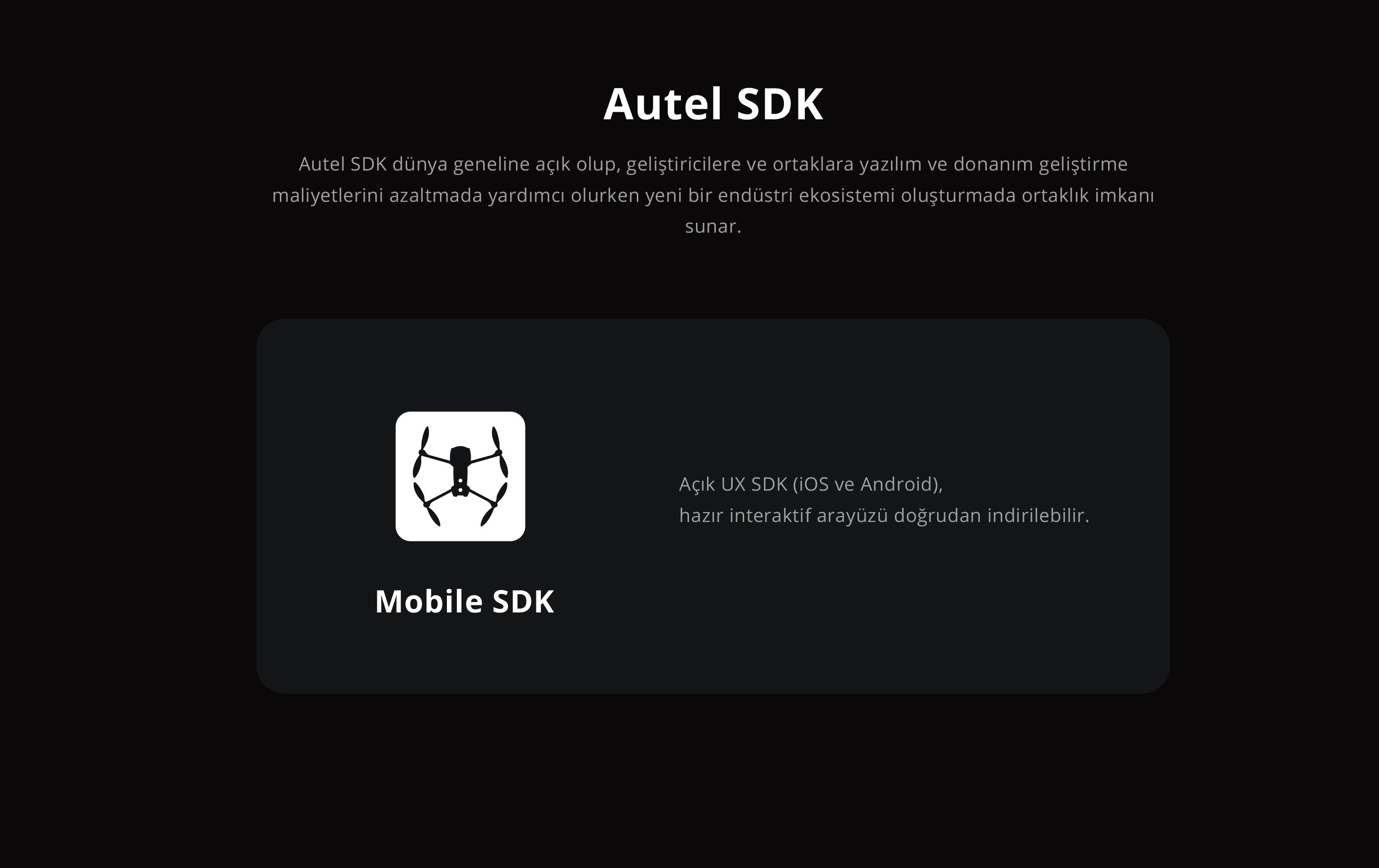 Autel Robotics Evo Max 4T - SDK