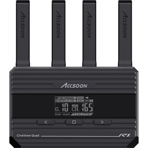 Accsoon - Accsoon CineView Quad TX/RX Kablosuz Görüntü Aktarım Sistemi (1)