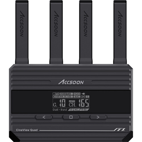 Accsoon CineView Quad TX/RX Kablosuz Görüntü Aktarım Sistemi