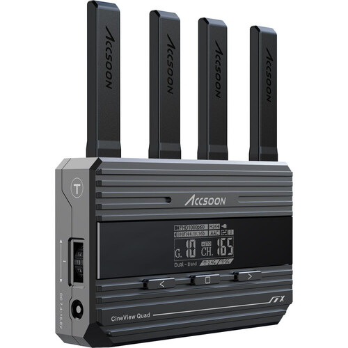 Accsoon CineView Quad TX/RX Kablosuz Görüntü Aktarım Sistemi