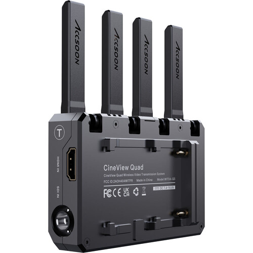 Accsoon CineView Quad TX/RX Kablosuz Görüntü Aktarım Sistemi