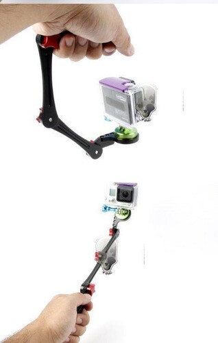 Aksiyon Kamera Katlanabilir Stabilizer Monopod