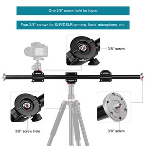 Andoer 110cm Tripod Yatay Uzatma Çubuğu D9442 - Thumbnail