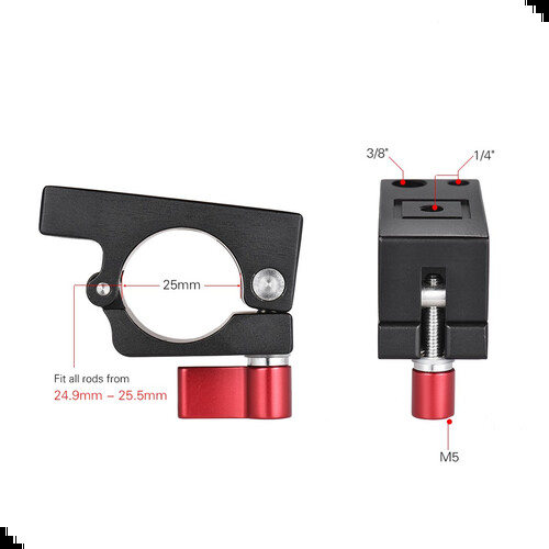 Andoer 25mm Çubuk Kelepçe Tutucu D5175