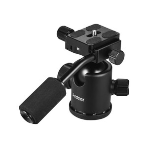 Andoer - Andoer 360 Derece Dönen Panoramik Top Kafa D6092