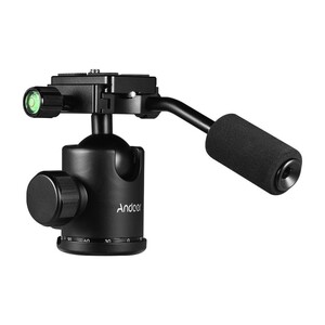 Andoer - Andoer 360 Derece Dönen Panoramik Top Kafa D6092 (1)