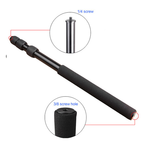 Andoer 50-126cm Hafif Uzatılabilir Monopod D3515