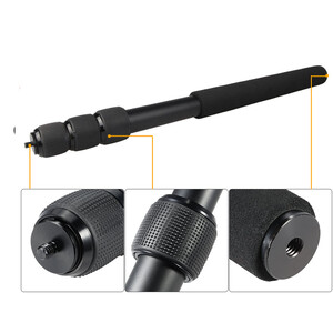 Andoer 50-126cm Hafif Uzatılabilir Monopod D3515 - Thumbnail