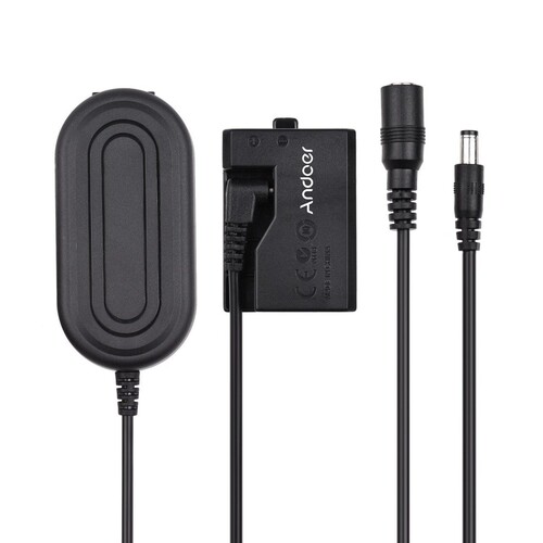 Andoer ACK-E10 + LP-E10 Kukla Pil Güç Kaynağı D8292