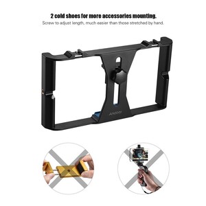 Andoer Akıllı Telefon İçin Video Rig ELTutucusu D5191 - Thumbnail