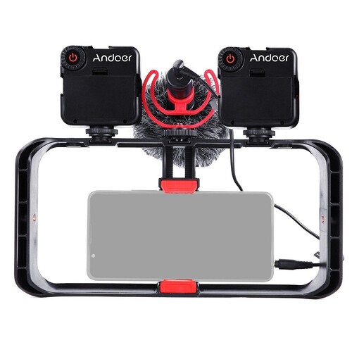 Andoer Akıllı Telefon Video Teçhizatı Kiti D9150