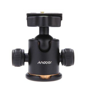 Andoer - Andoer Alüminyum Alaşımlı Bilyalı Top Kafa D1032-2