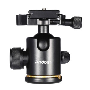 Andoer - Andoer Alüminyum Alaşımlı Bilyalı Top Kafa D3700