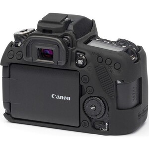 Andoer (Canon 80D) İçin Koruyucu Silikon Kılıf (Siyah) - Thumbnail