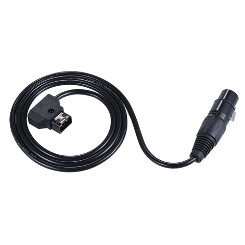 Andoer D-Tap Erkek - XLR 4-Pin Dişi Adaptör Güç Kaynağı Kablosu D4261