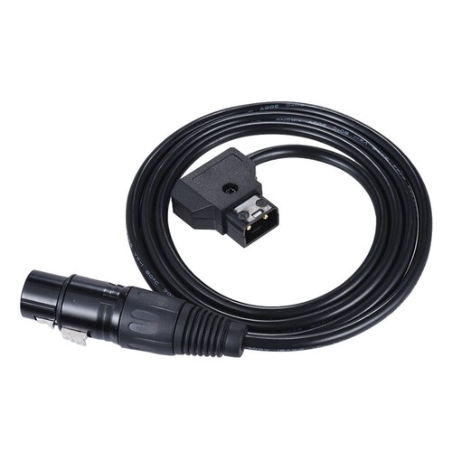 Andoer D-Tap Erkek - XLR 4-Pin Dişi Adaptör Güç Kaynağı Kablosu D4261
