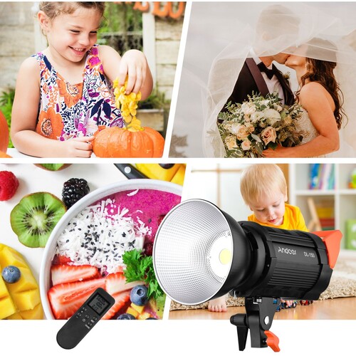 Andoer DL150 (150watt) Video Çekim Işığı 5600K D9214