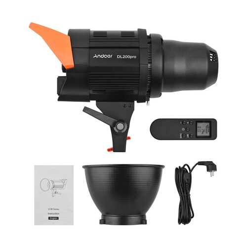 Andoer DL200 Pro (200watt) Video Çekim Işığı 3200K-5600K D10054