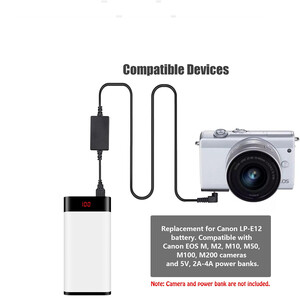 Andoer DR-E12 USB Güç Kaynağı D9725 - Thumbnail
