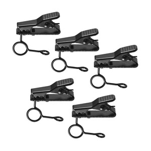 Andoer - Andoer EY-J06A 5li 10mm Kablolu Yaka Mikrofonu Klipsi D5165-2 (1)