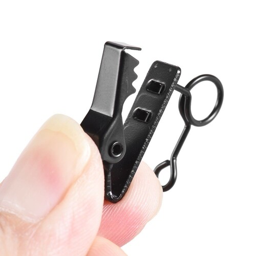 Andoer EY-J06A 5li 10mm Kablolu Yaka Mikrofonu Klipsi D5165-2
