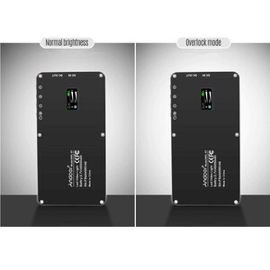 Andoer MFL-07 (10Watt) RGB LED Video Dolgu Işığı 3000K-6500K D8423 - Thumbnail