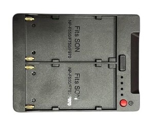 ANDOER - Andoer NPF-VM NP-F550 / F750 / F970 Piller için V-Montaj Dönüştürücü Adaptörü (1)